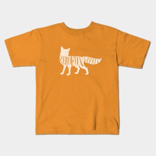 Zero Fox Given Kids T-Shirt